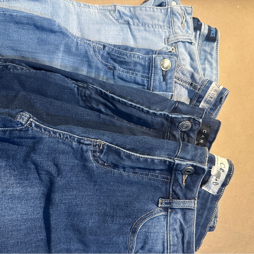 Blue Spice Women's Skinny Jeans - Light Blue, Medium Blue, Dark Blue
